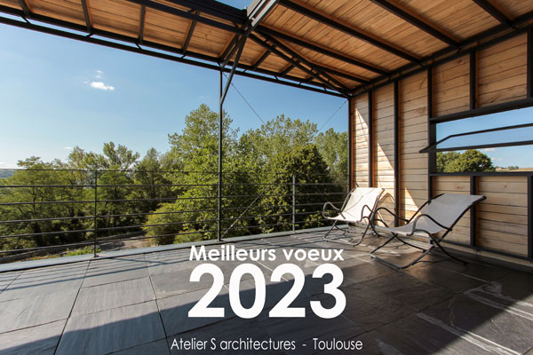 2023 Voeux atelier S architectures architecte a toulouse b 600