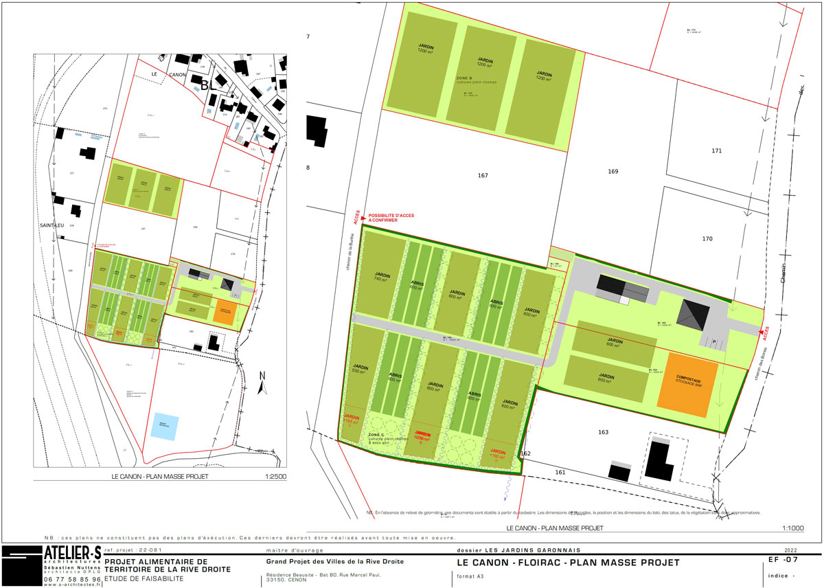 230200 Etude de faisabilite Grand Projet de Villes Rive Droite Bordeaux Site Floirac par Atelier S Architecte a Toulouse