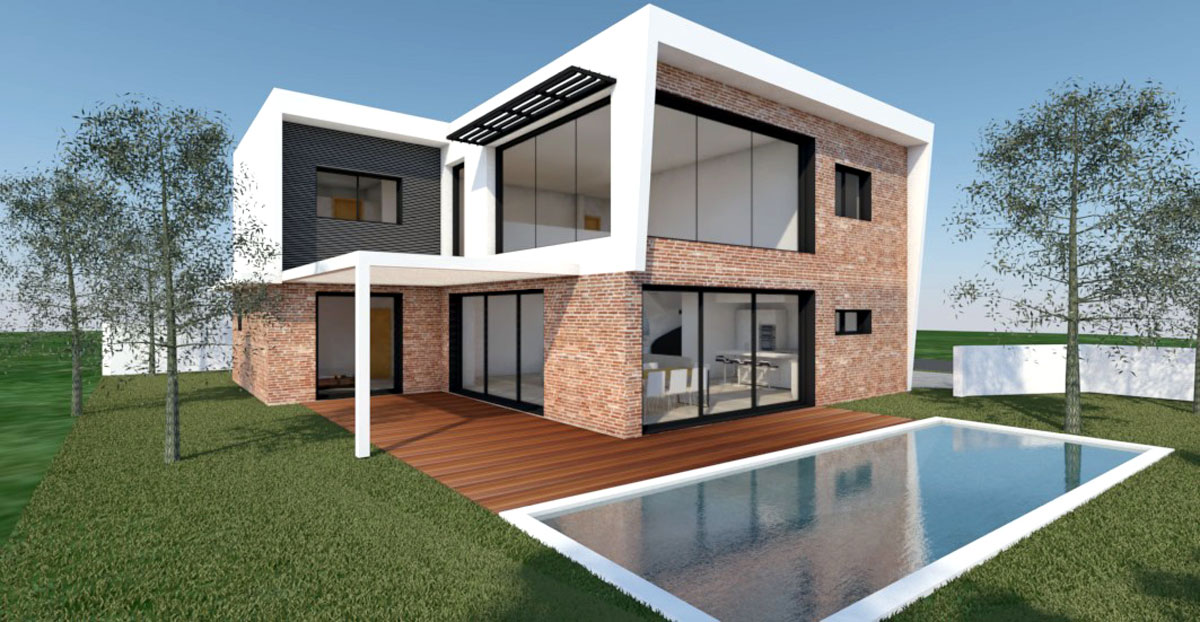 2306 Construction d une maison contemporaine a Tournefeuille par atelier S architecte a Toulouse 1