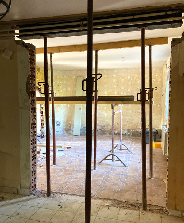 Demarrage chantier Renovation maison M a Toulouse Salle de bain 3 Atelier S architecte Toulouse